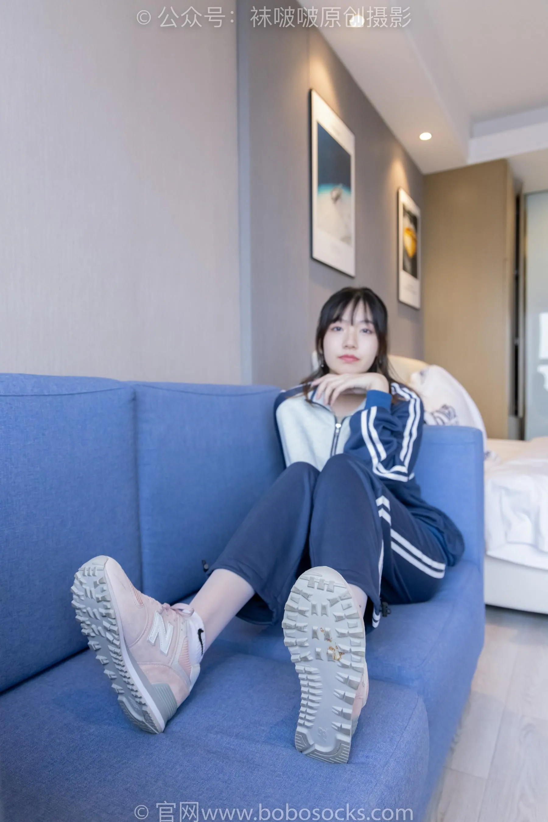 [BoBoSocks袜啵啵]NO.226 小甜豆-运动鞋、白棉袜、白丝 [87P]插图9